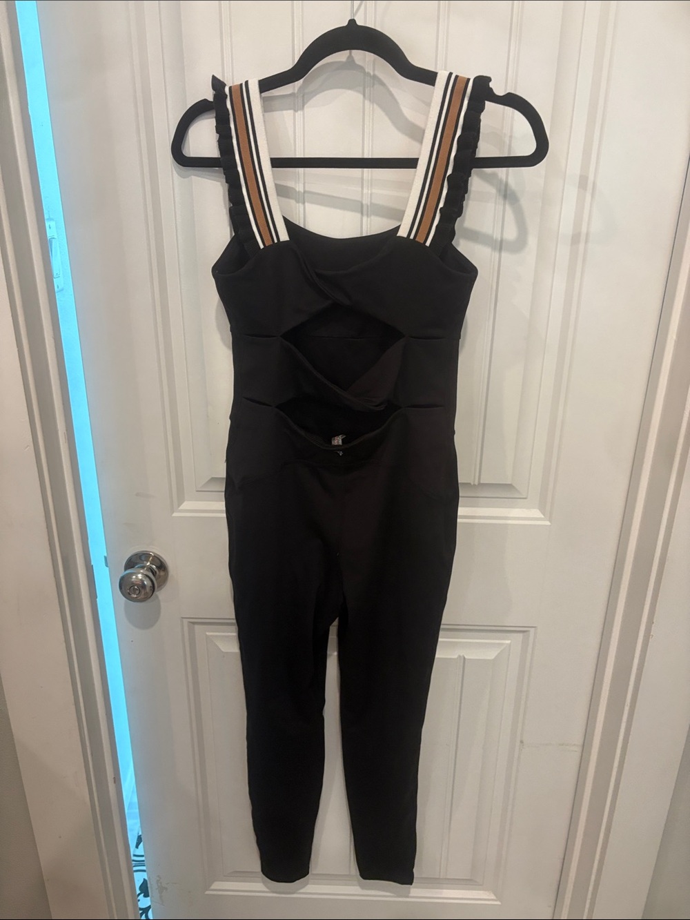 FP Movement Free People Black Cutout Workout Jumpsuit S - Picture 3 of 3